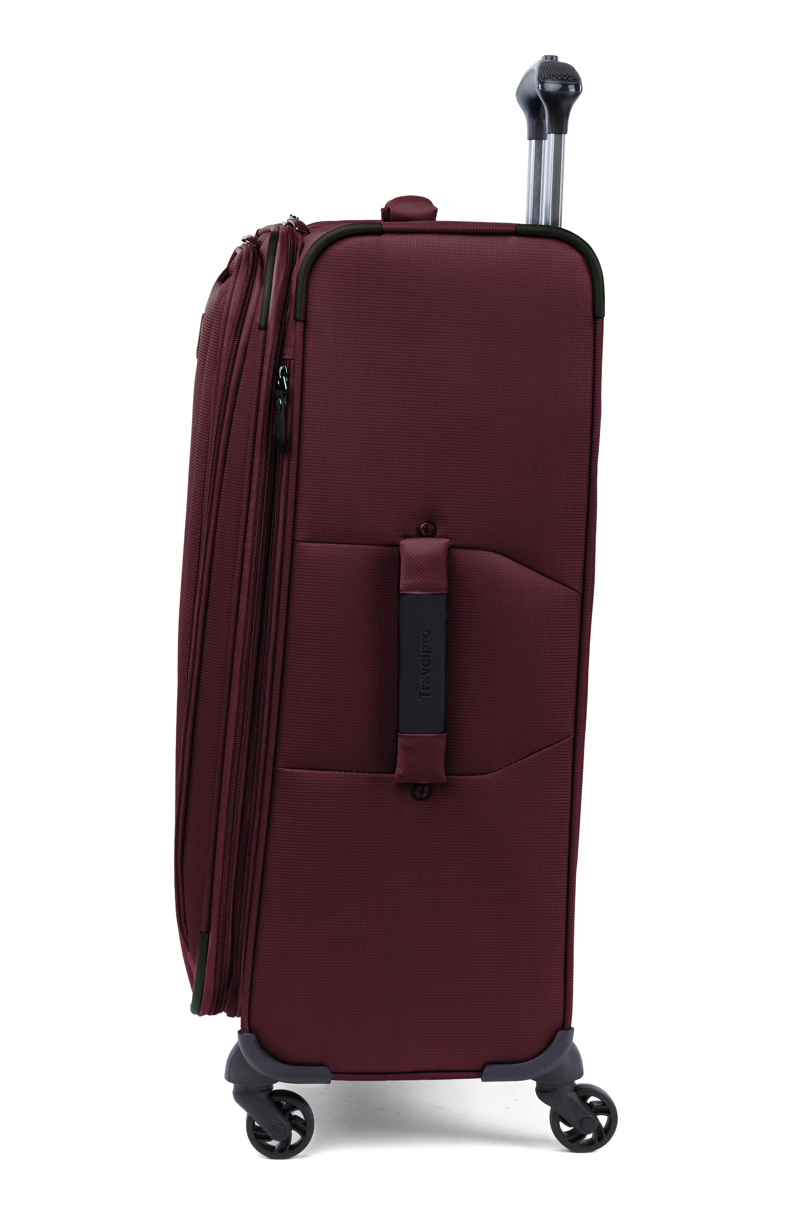TRAVELPRO Pilot Air<sup>™</sup> 2 25-Inch Expandable Medium Checked Spinner Luggage, Alternate, color, Burgundy
