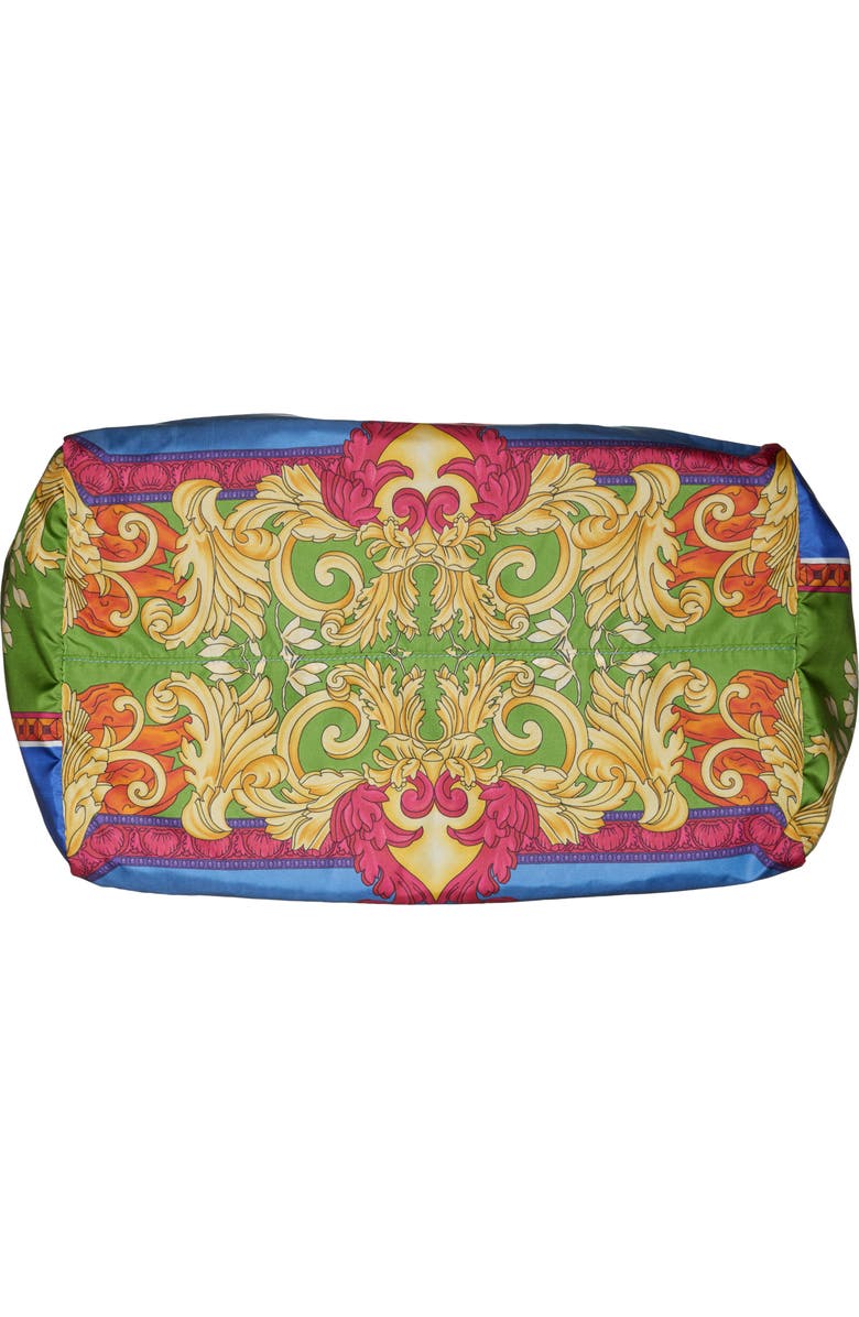 Versace Barocco Renaissance Nylon Tote, Alternate, color,