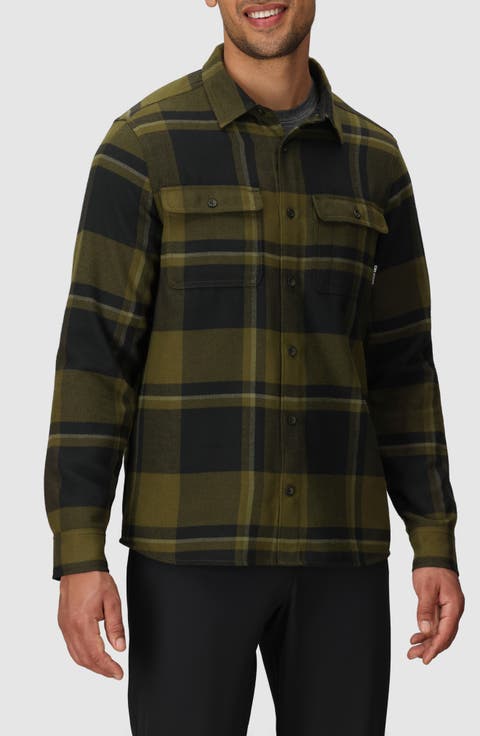 Feedback Plaid Flannel Overshirt