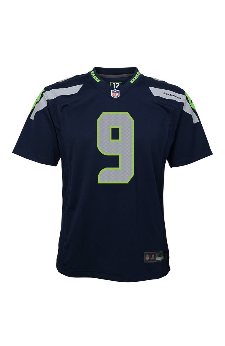 Nike Youth Nike Kenneth Walker III College Navy Seattle Seahawks Team Game Jersey, Alternate, color, College Navy