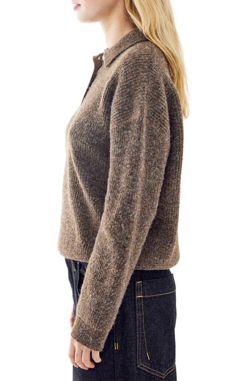 Bdg Urban Outfitters Rib Polo Sweater In Brown