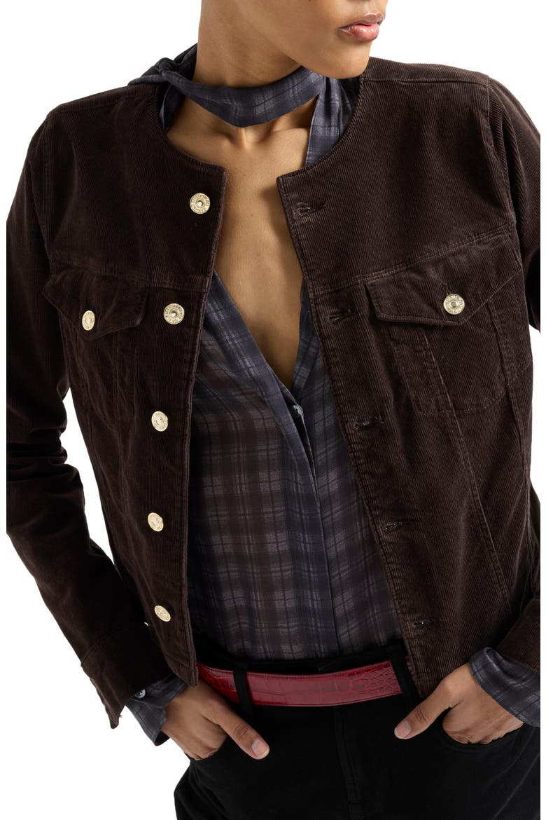 Vicky Corduroy Jacket, Alternate, color, CORDUROY COFFEE
