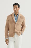 Brunello Cucinelli Cashmere ribbed cardigan