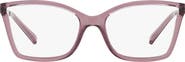 Michael Kors 54mm Rectangular Optical Glasses
