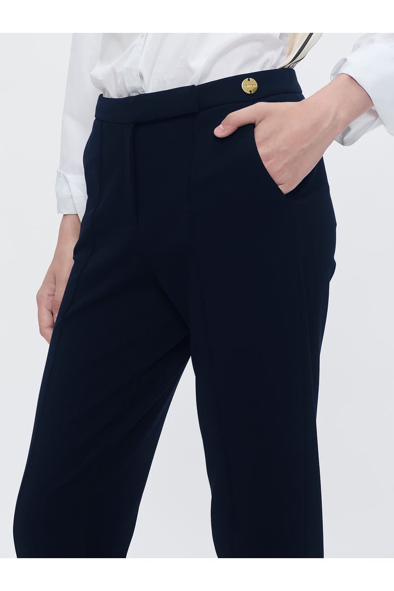 Cory Jersey slim pant, Alternate, color, Blue