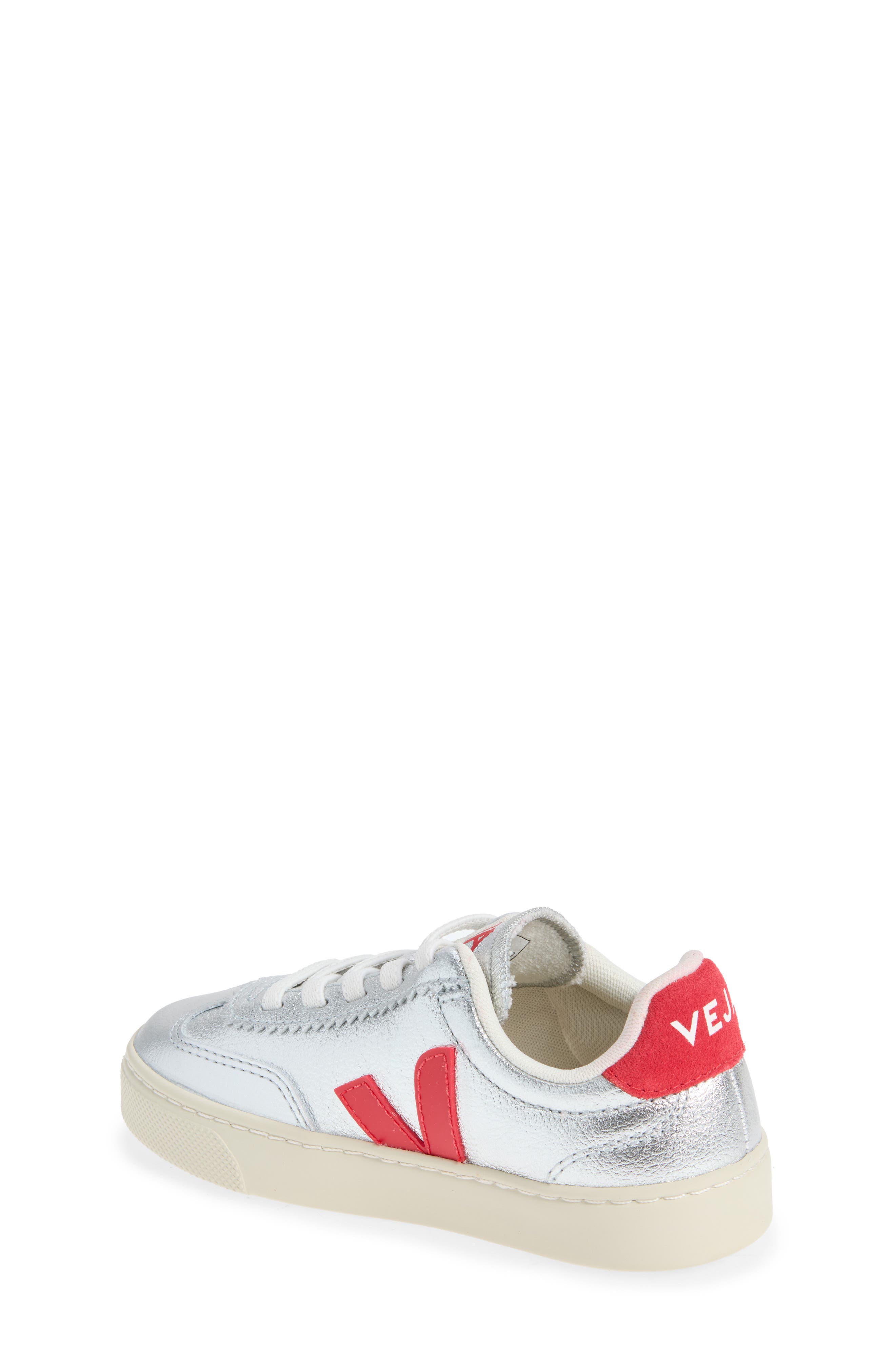 Veja Kid's Small Volley O.T. Sneaker, Alternate, color, Silver Pekin