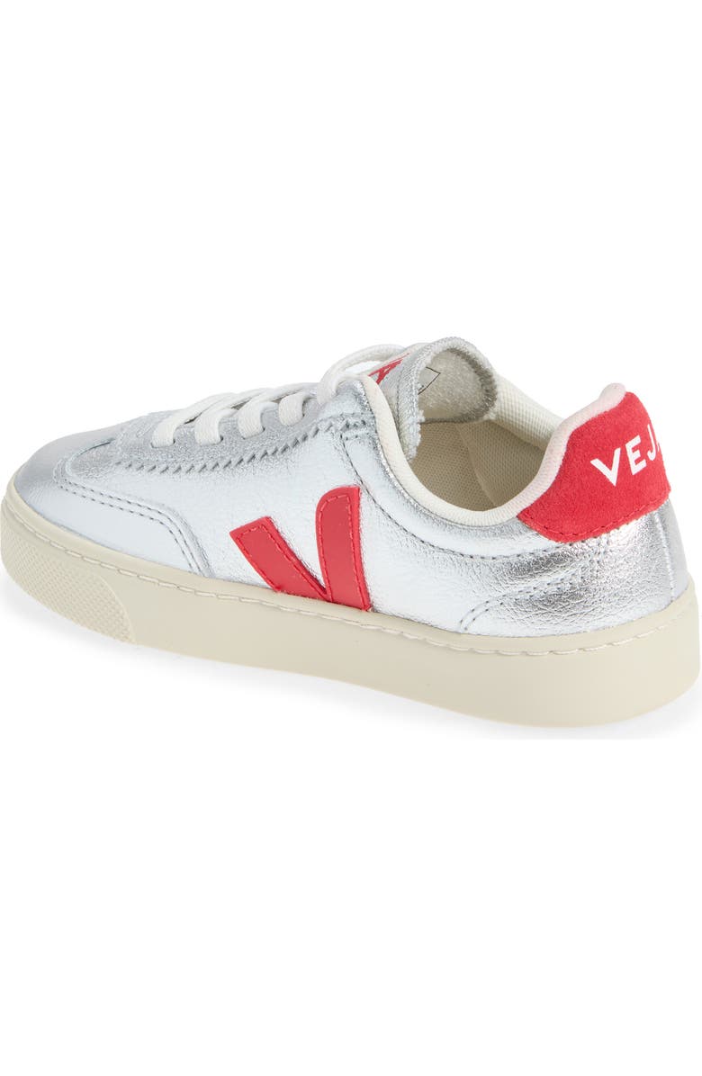 Veja Kid's Small Volley O.T. Sneaker, Alternate, color, Silver Pekin