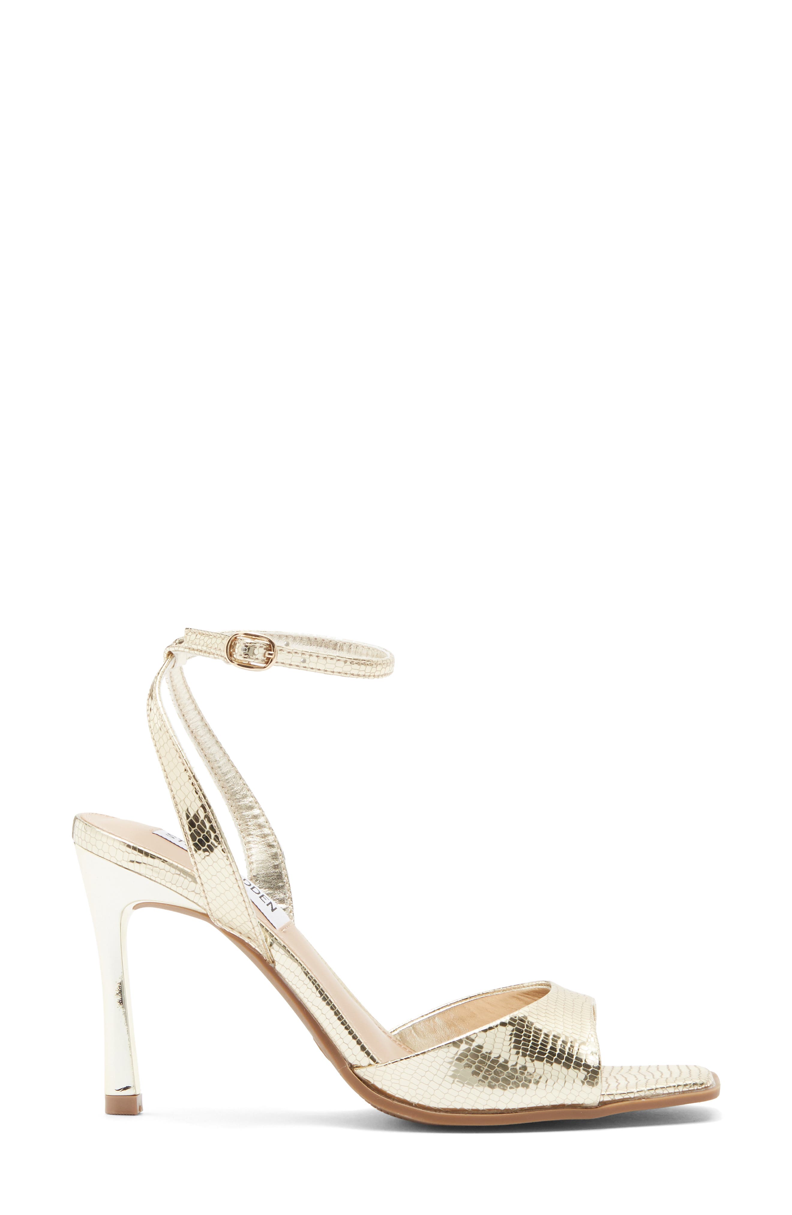 Presten Ankle Strap Sandal, Alternate, color, GOLD LIZARD