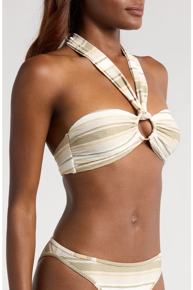 Marie Stripe Bikini Top, Alternate, color, SANDSTONE STRIPE