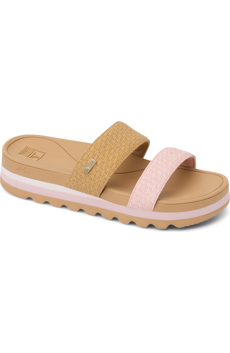 Reef Kids' Vista Hi Sandal, Main, color, Tan/ Pink