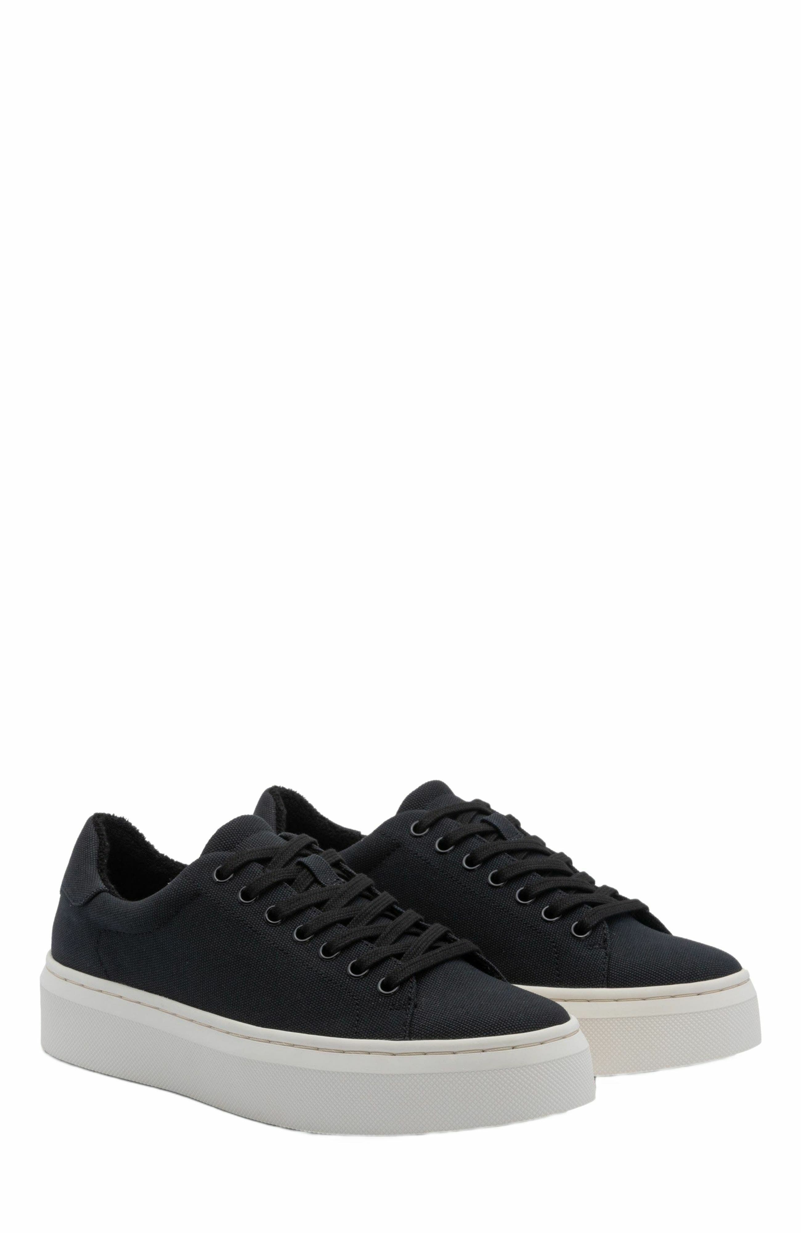 ABEO Jumpstreet Sneaker, Alternate, color, Black Canvas - Metatarsal