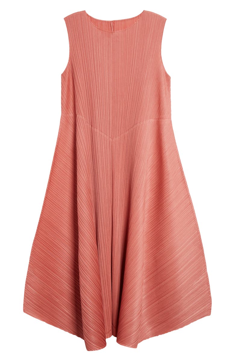 Pleats Please Issey Miyake Solar Flare Pleated A-Line Dress, Alternate, color, 