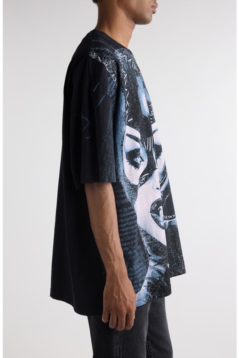 DC Comics™ Catwoman Oversize Graphic T-Shirt, Alternate, color, BLACK