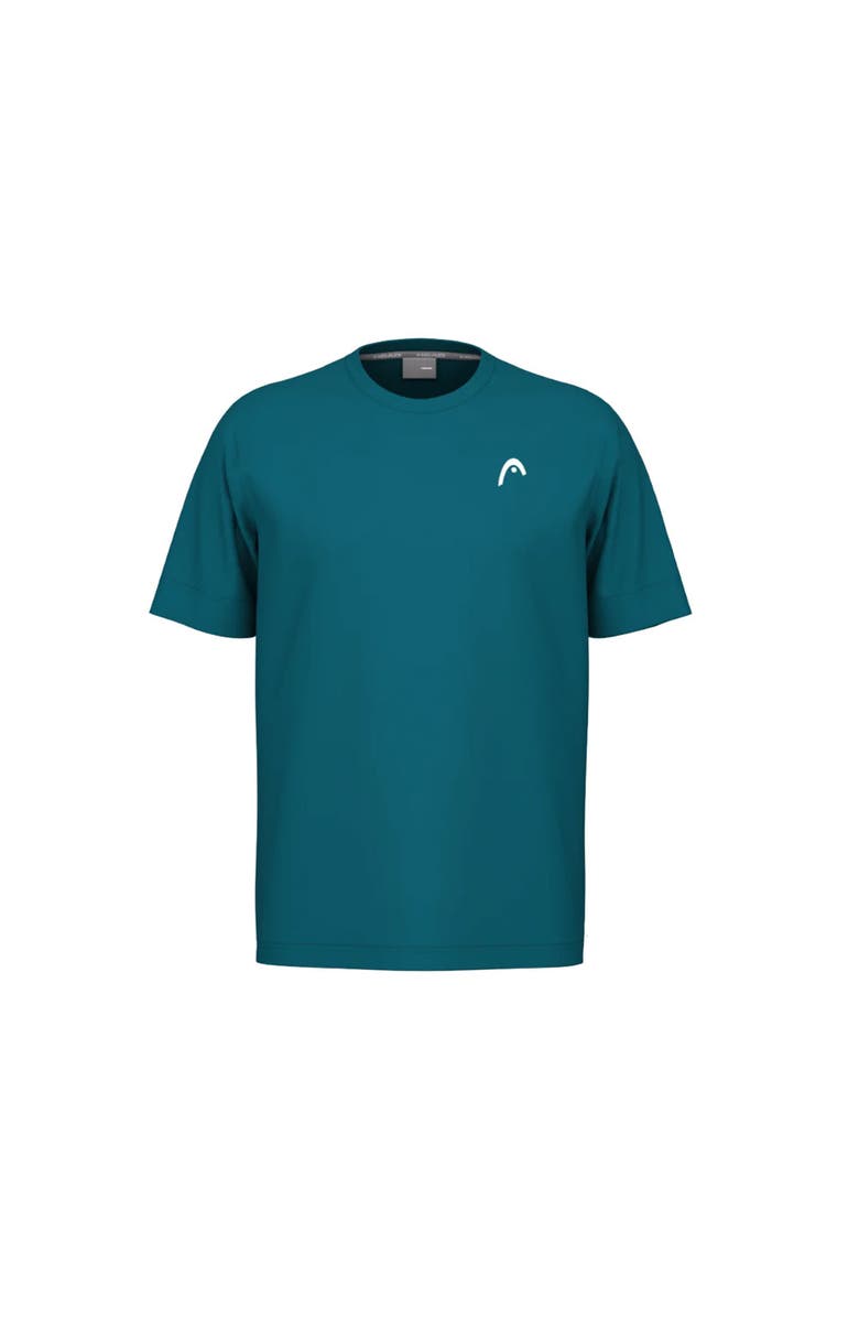 HEAD Slice II Mens Tennis T-Shirt, Main, color, Teal