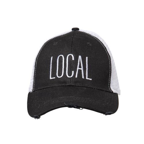 Totalee Gift Local Baseball Hat Cotton Black