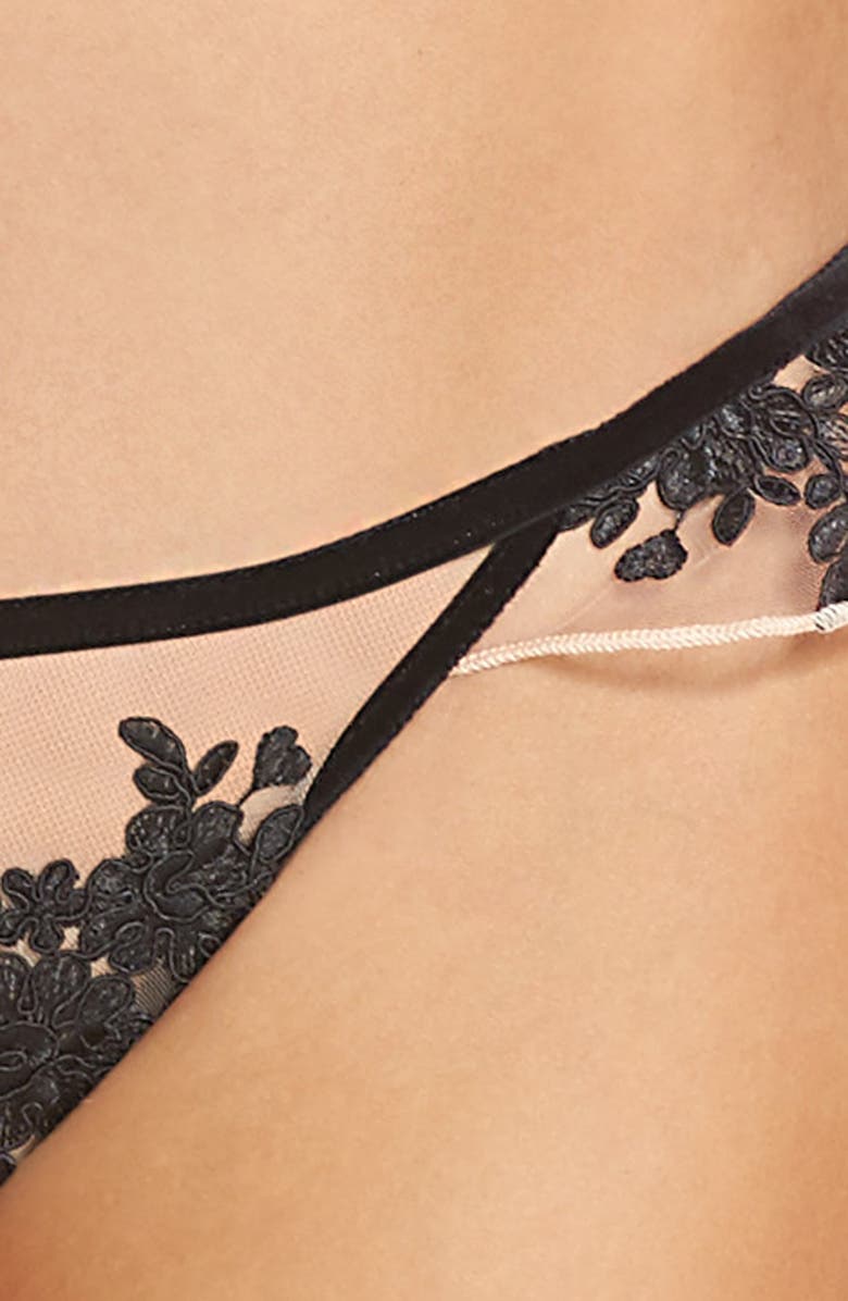 For Love & Lemons Noemi Ruffle Panties, Alternate, color, 