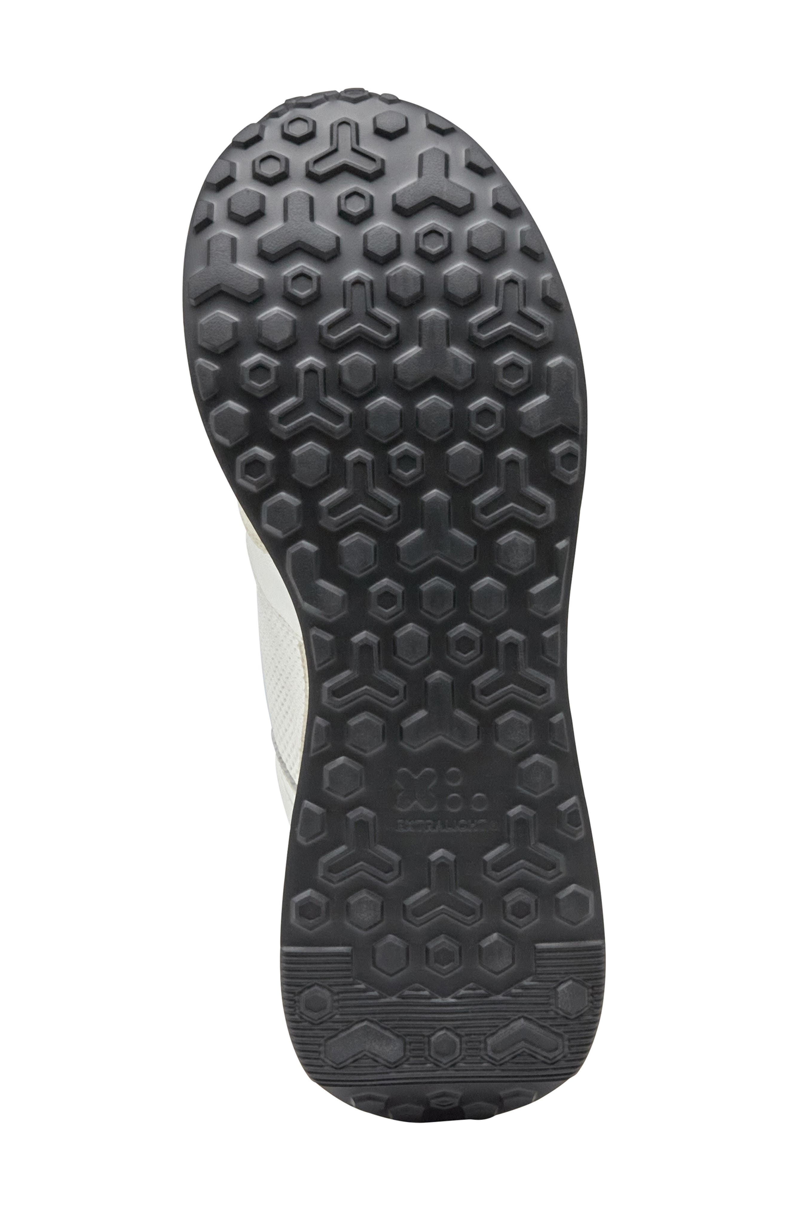 JOHNSTON & MURPHY COLLECTION Briggs Perforated Sneaker, Alternate, color, White Full Grain/Suede