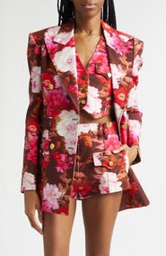 Zimmermann Luna Print Drill Jacket
