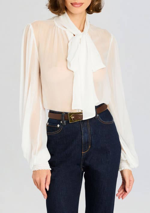 Shop Retroféte Retrofête Hasli Top In White