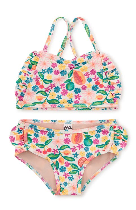 Ruffle Two-Piece Swim Set