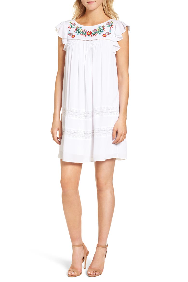 Boca Dress, Main, color, WHITE