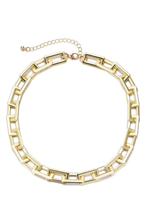 Paper Clip Chain Necklace