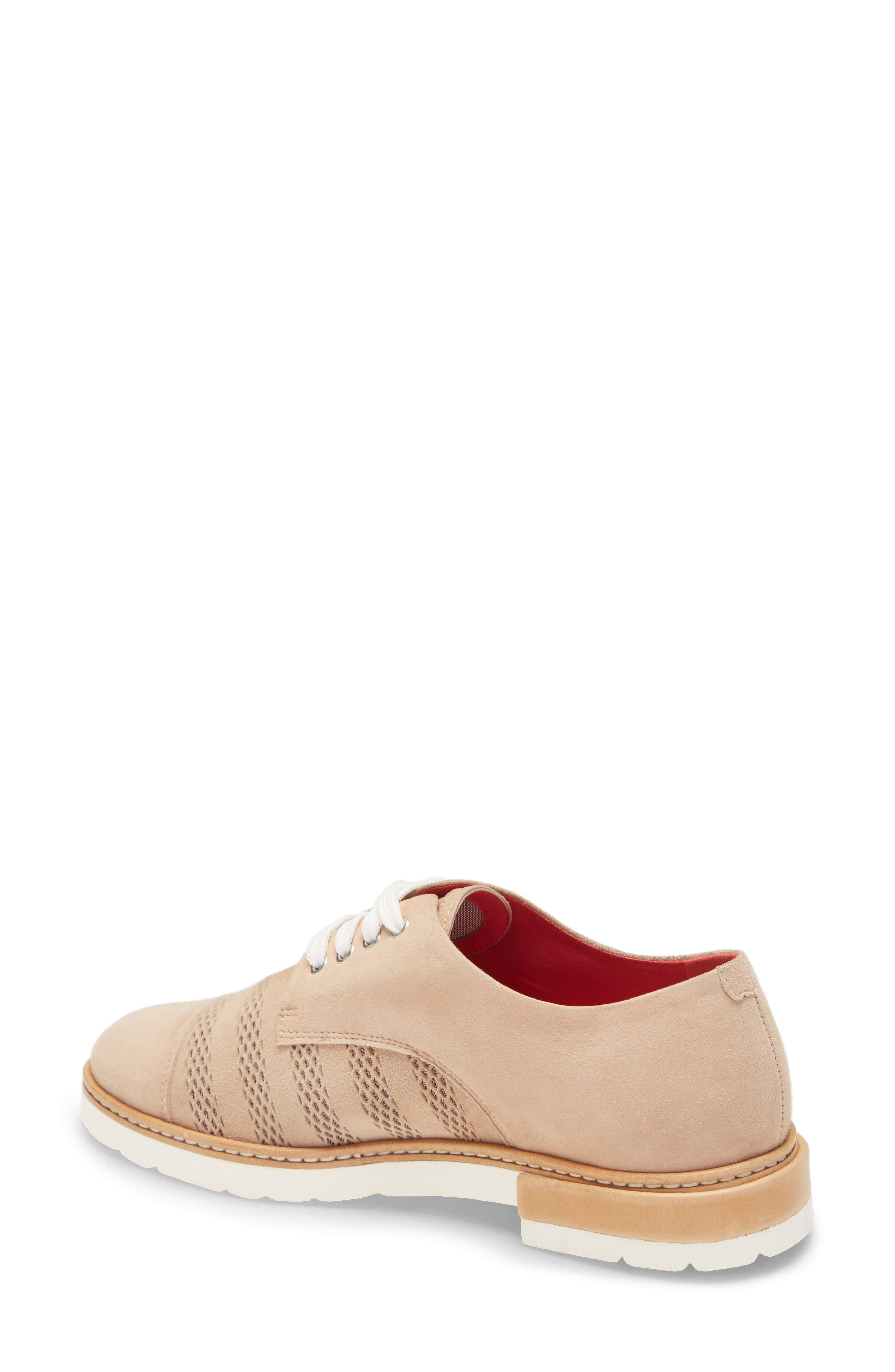 Pas de Rouge Lotty Lace-Up Derby, Alternate, color, 