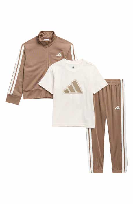 Kids' 3-Piece Tricot Jacket, Track Pants & T-Shirt Set