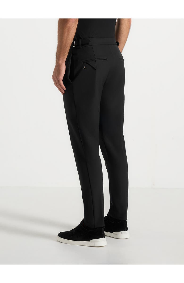 Manière De Voir Aiden Slim Fit Stretch Trousers, Alternate, color, Black