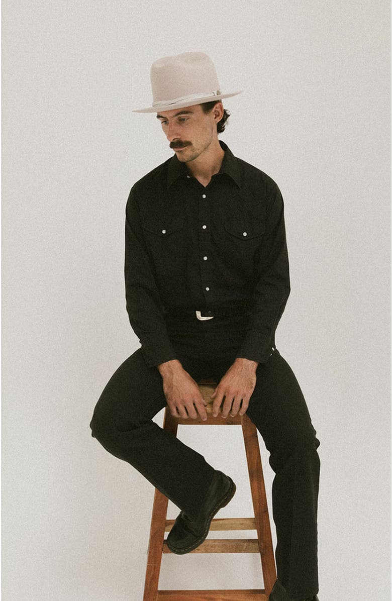 Two Roads Hat Co. Elliston Rancher Hat, Alternate, color, Ivory