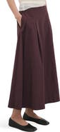 MANGO Pleated Midi Skirt