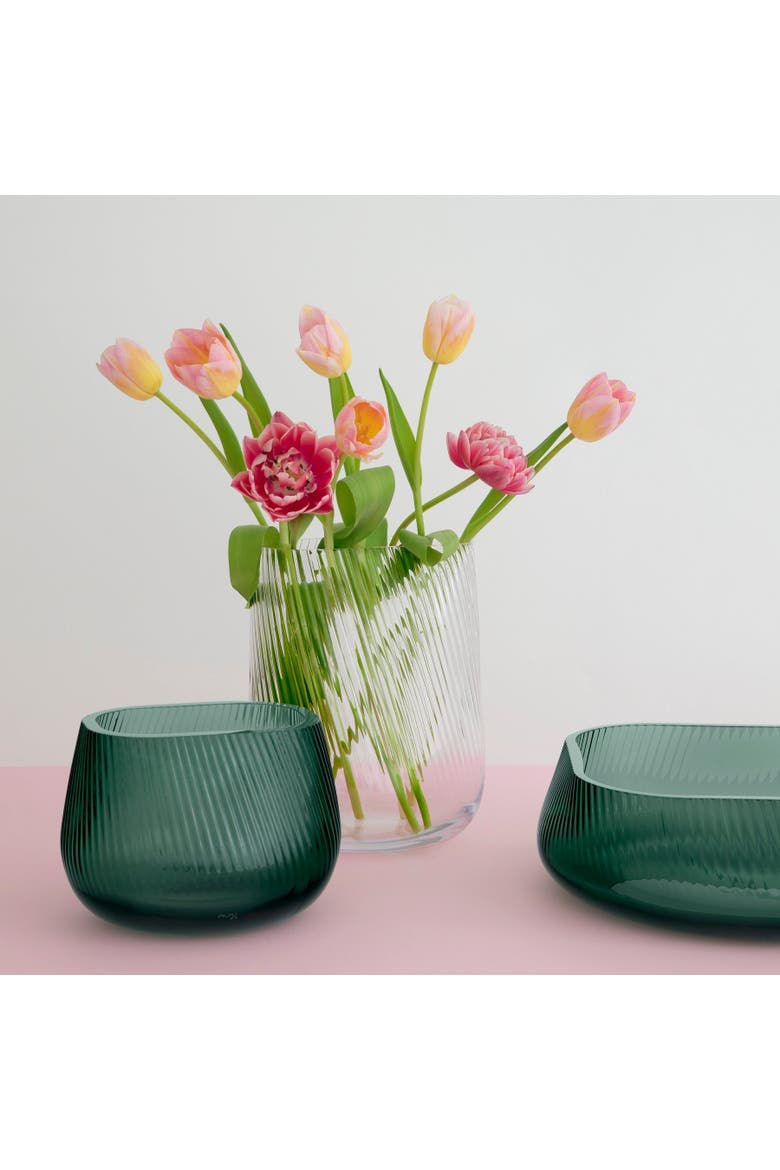 Opti Vase, Small, Alternate, color, Clear