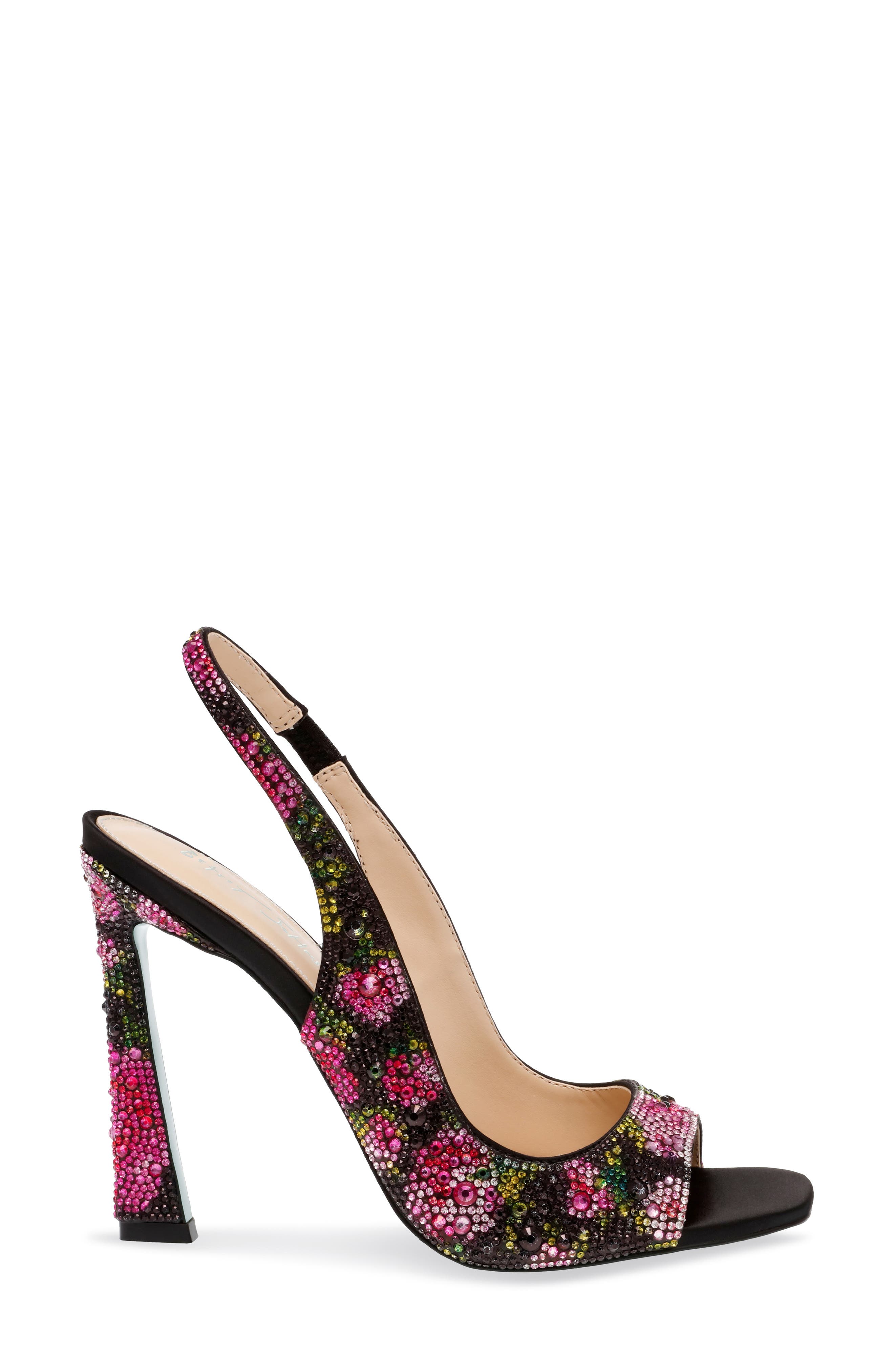 Betsey Johnson Mina Slingback Sandal, Alternate, color, 