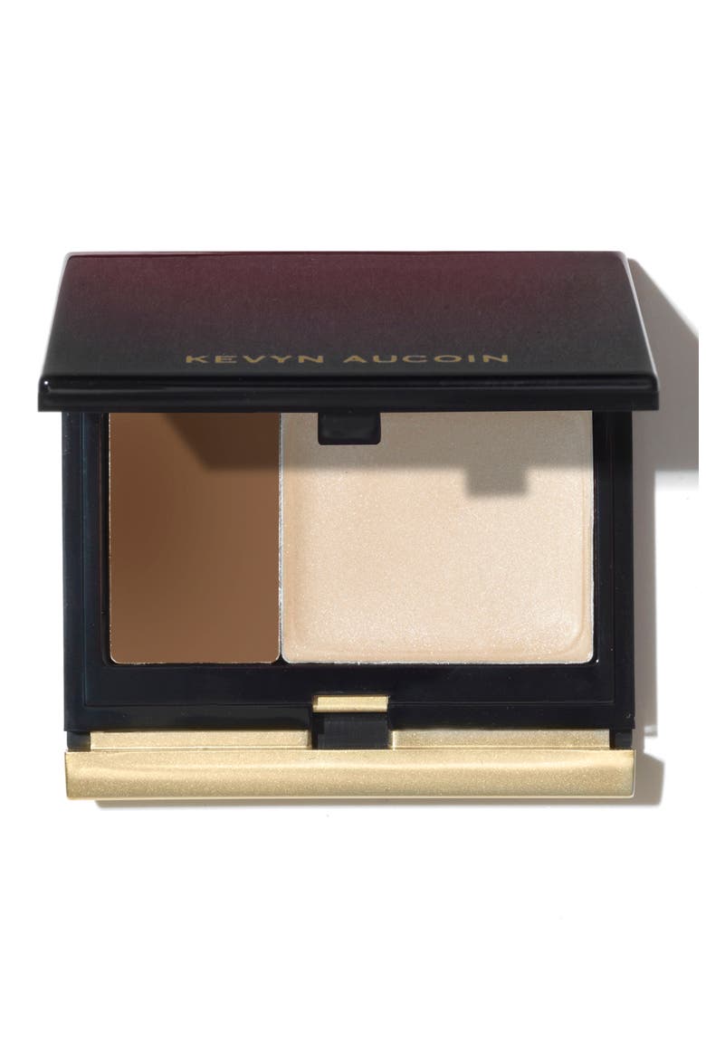 SPACE.NK.apothecary Kevyn Aucoin Beauty The Creamy Glow Lip & Cheek Palette, Main, color, DUO 4 MEDIUM CANDLELIGHT