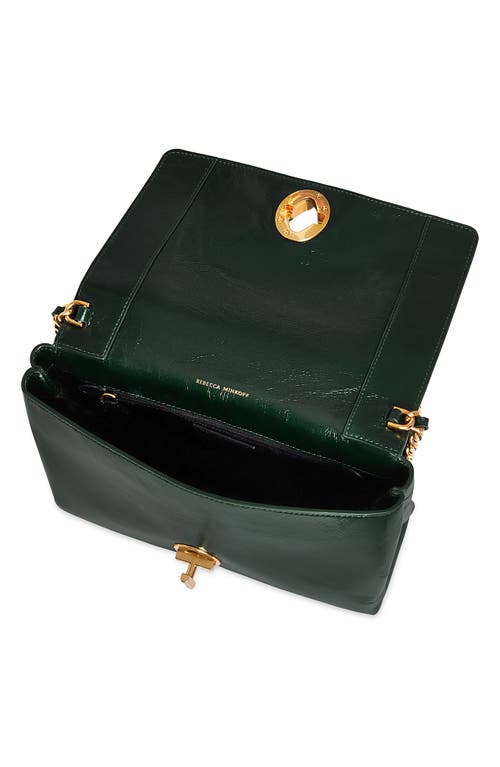 Rebecca Minkoff G Leather Crossbody Bag In Green