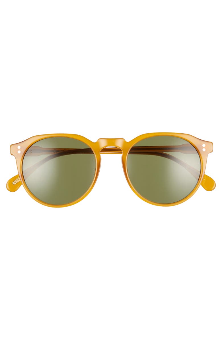 RAEN Remmy 52mm Sunglasses, Alternate, color, Honey/ Bottle Green
