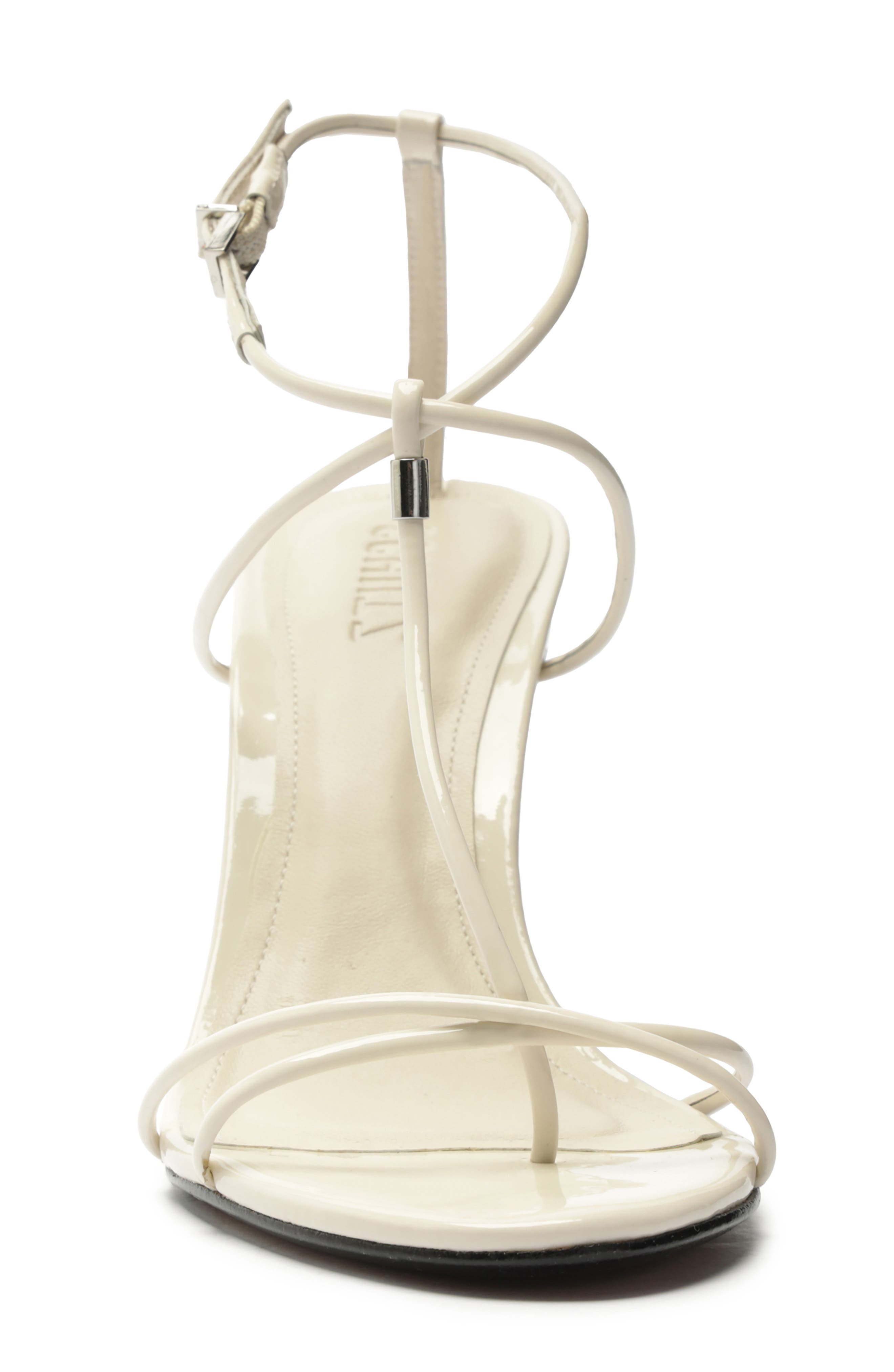 Jules Ankle Strap Sandal, Alternate, color, SUGAR WHITE