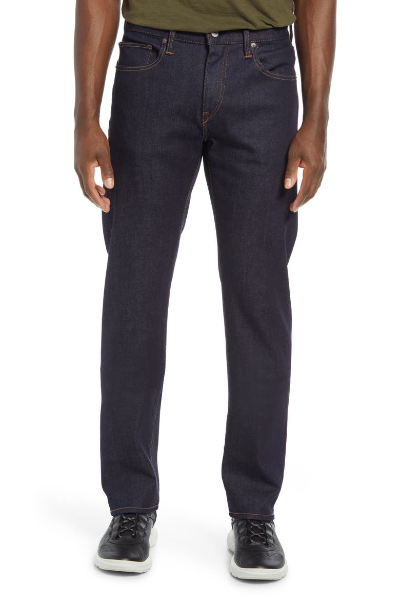 The Hammer Straight Fit 10.5-Ounce Stretch Selvedge Baggy Jeans, Main, color, ONE WASH