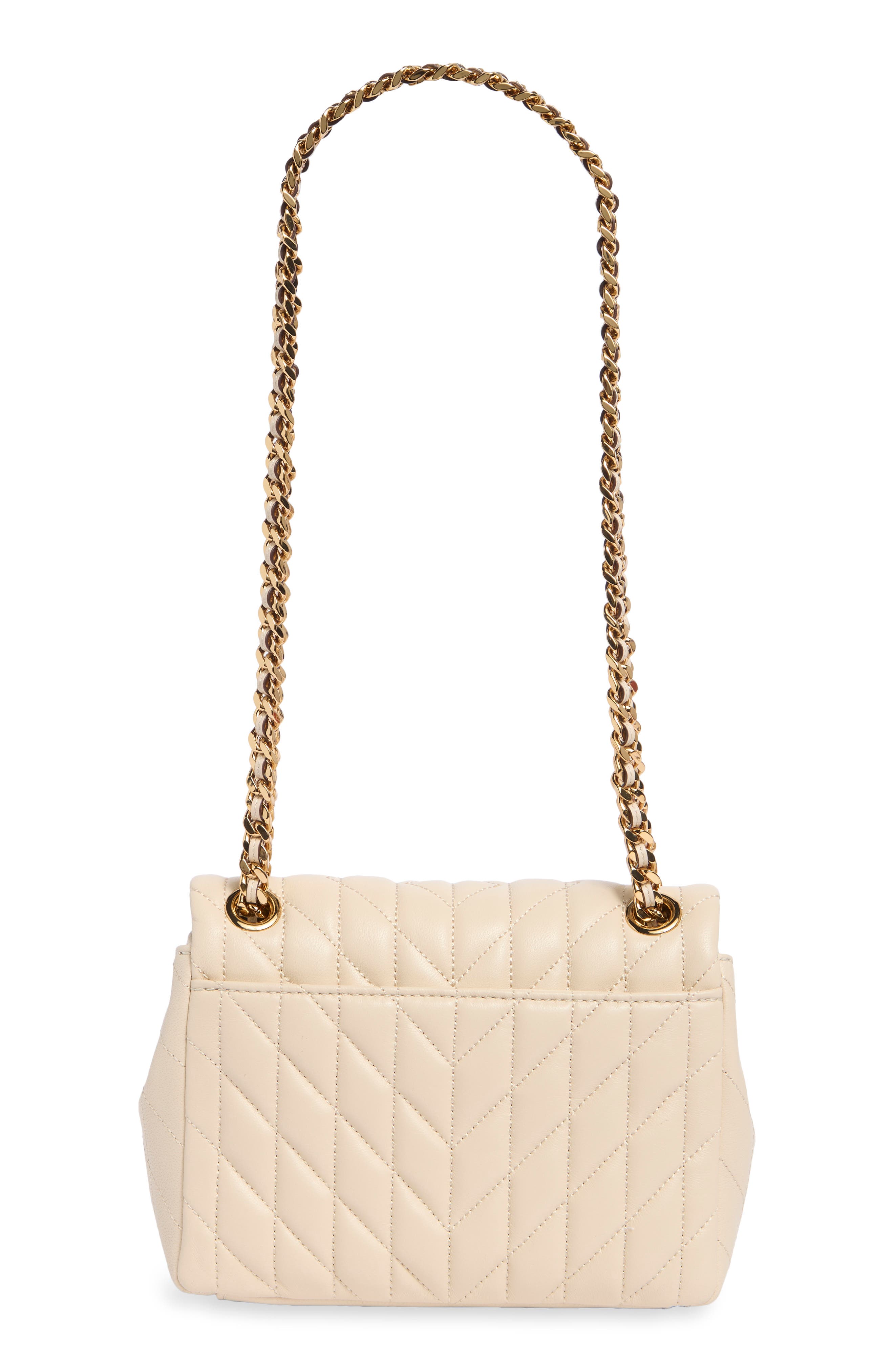 Lafayette Quilted Leather Crossbody Bag, Alternate, color, BRIE