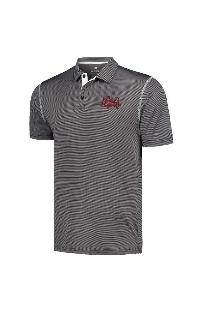 COLOSSEUM Men's Colosseum Black Montana Grizzlies Cameron Polo, Alternate, color, Black