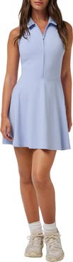 TravisMathew Move Half-Zip Sleeveless Dress