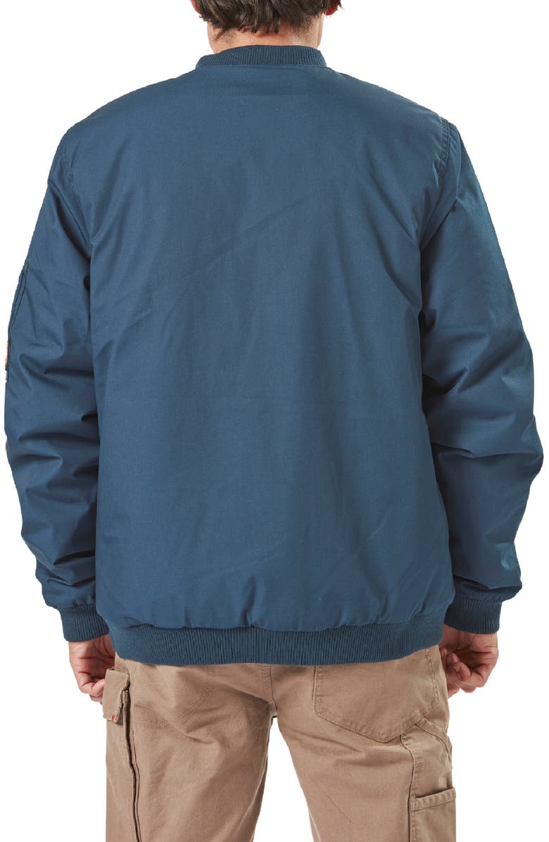 Volcom Workwear Water Resistant Insulated Bomber Jacket, Alternate, color, 