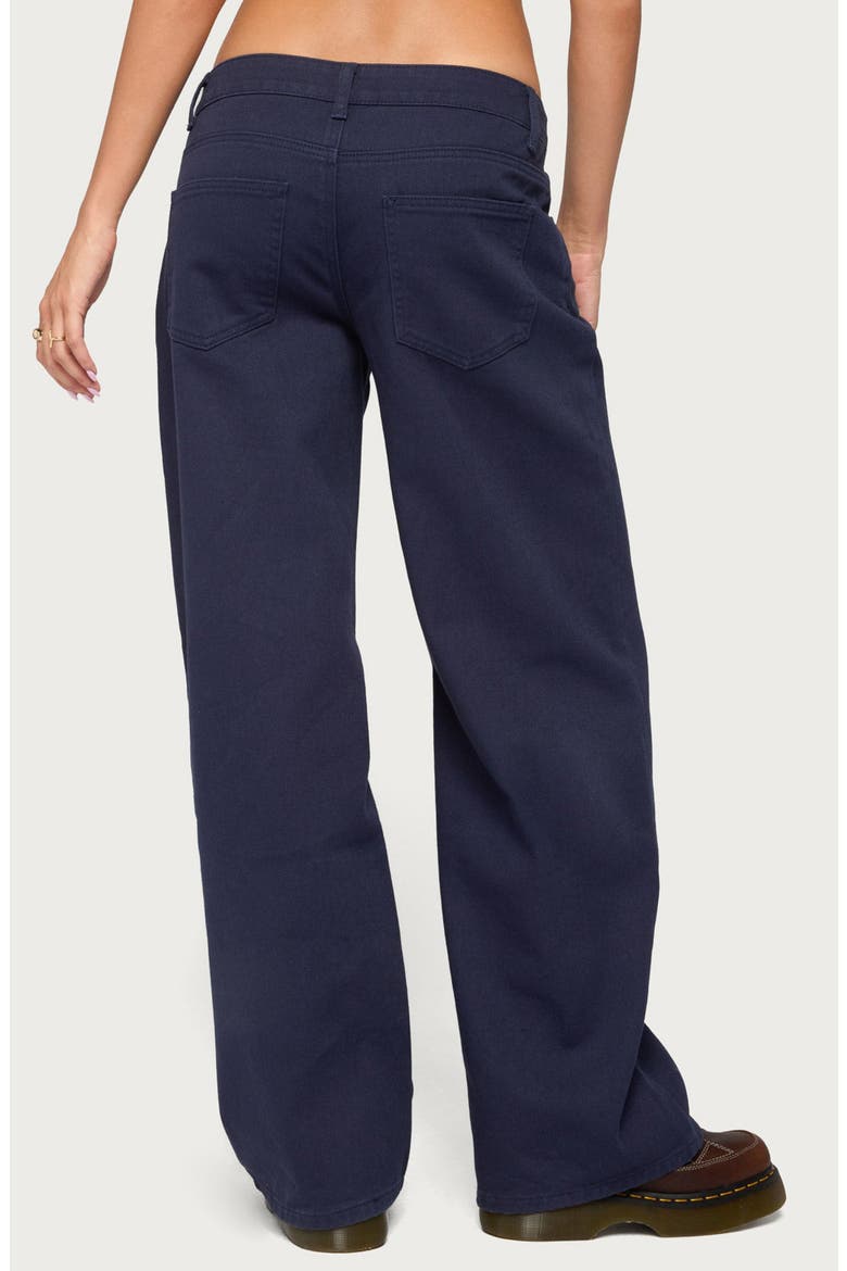 Daytime Low Rise Baggy Jeans, Alternate, color, DARK-BLUE
