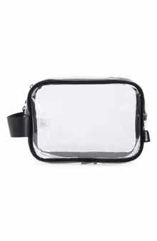 MYTAGALONGS Two-Zip Clear Dopp Kit