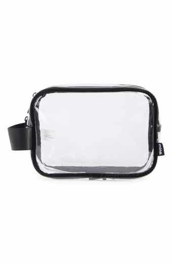 MYTAGALONGS Two-Zip Clear Dopp Kit