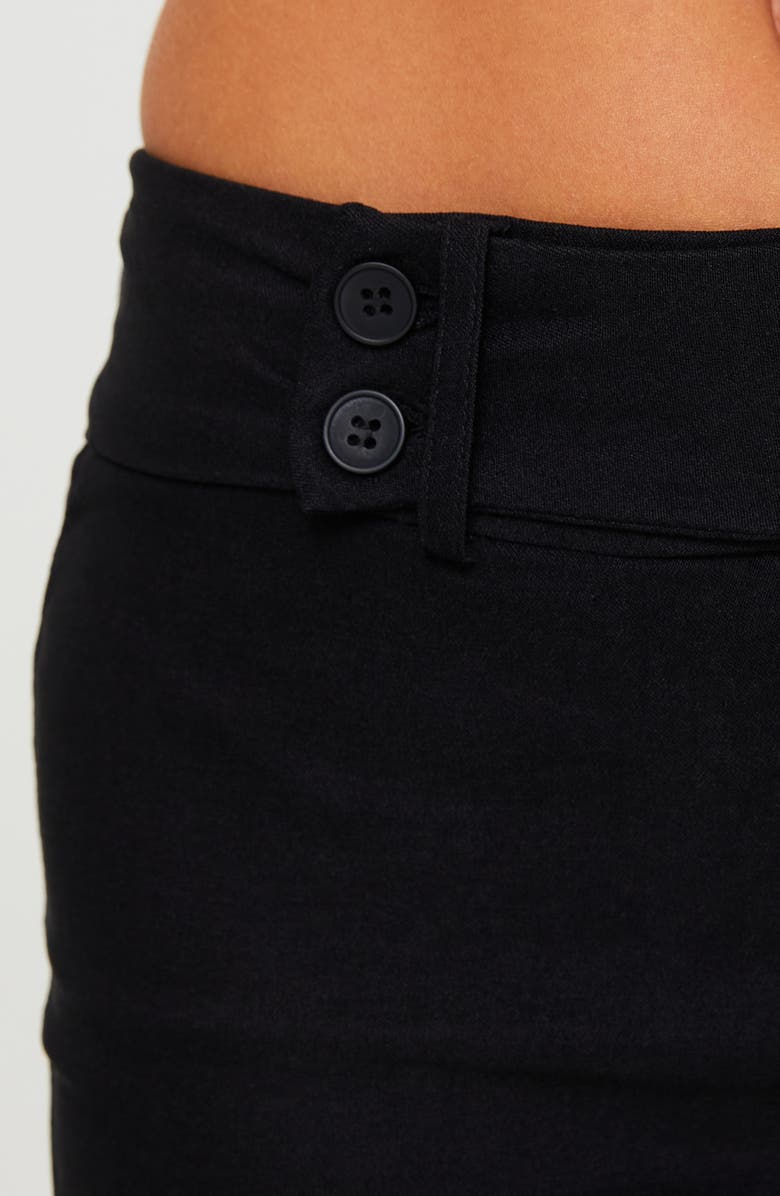 Princess Polly Kinkirk Flare Pants, Alternate, color, Black