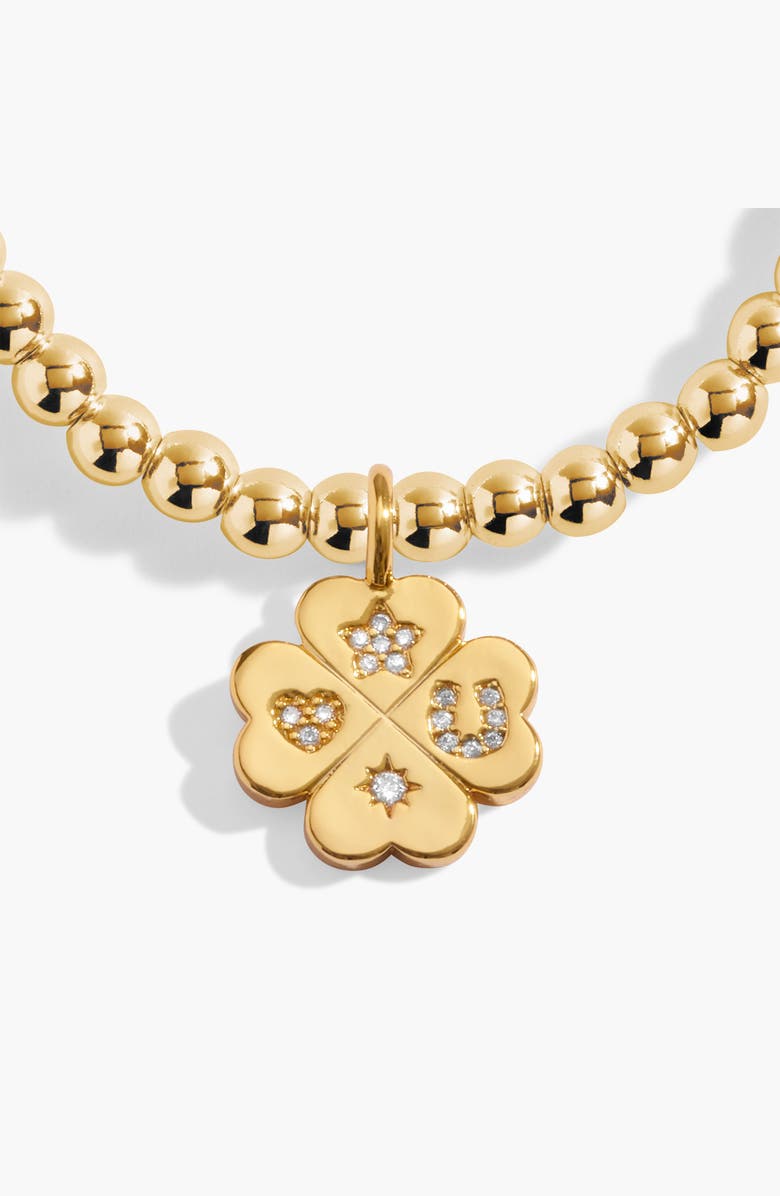 A Littles & Co A Little 'Lucky Charm' Bracelet In Gold-Tone Plating, Alternate, color, Metallic Gold