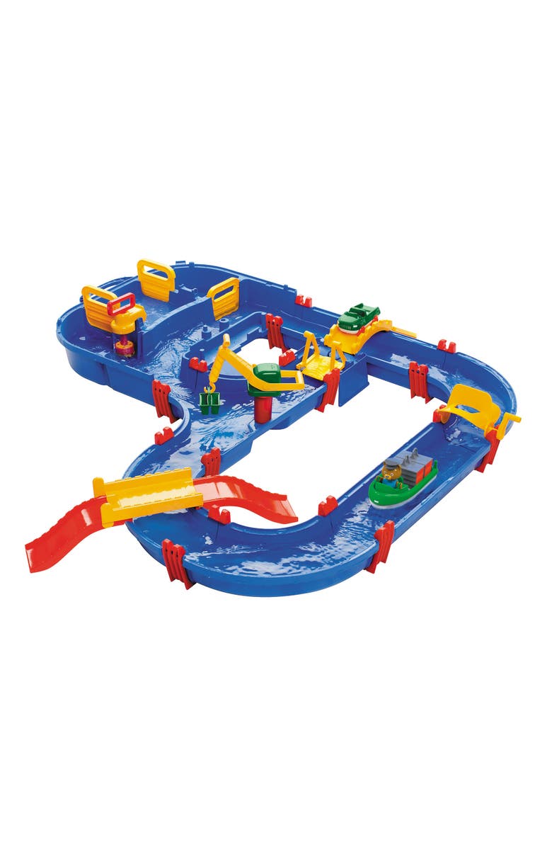 BIG Spielwarenfabrik, brand Aquaplay Big Spielwarenfabrik, Megabridge Water Playset, Main, color, Multicolored
