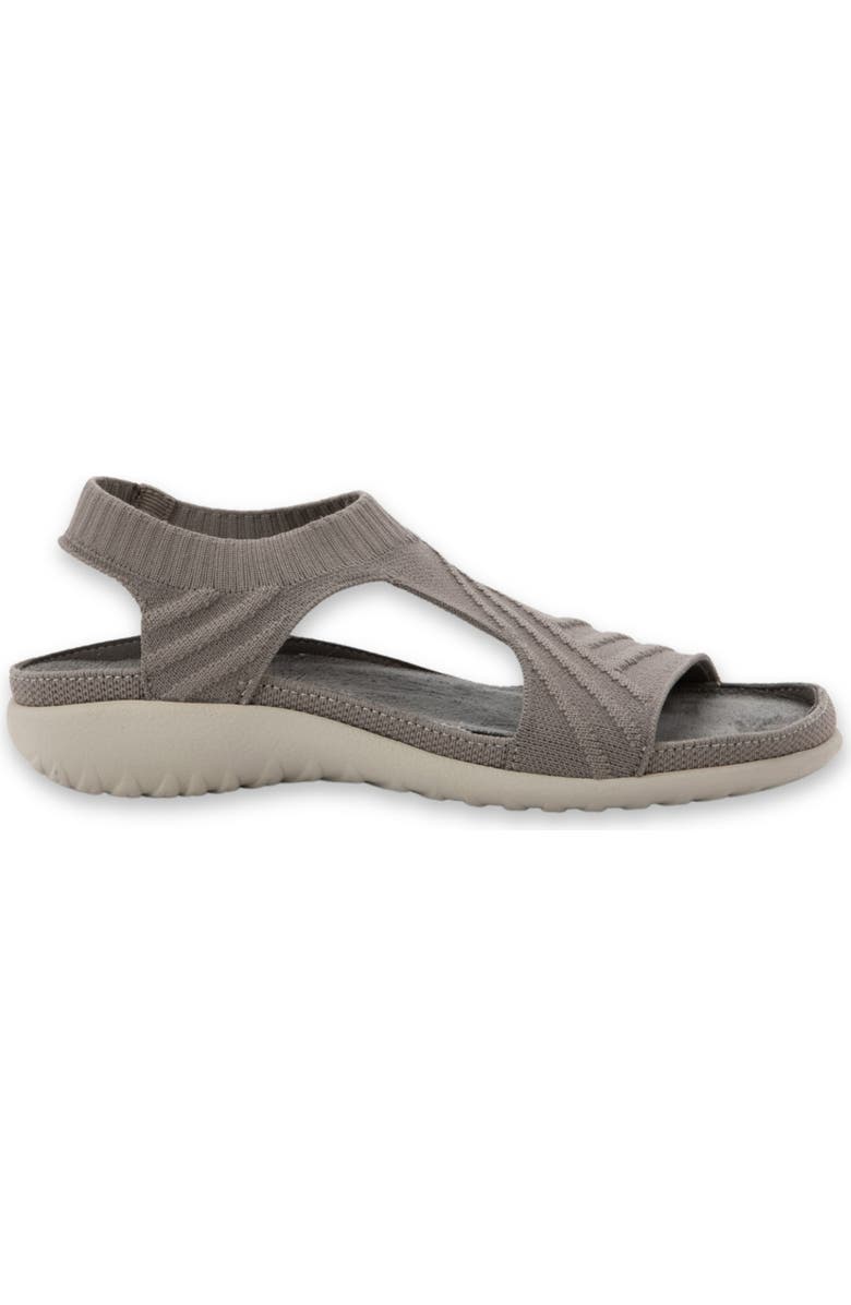 Naot Kawhia Sandal, Alternate, color, Taupe Knit
