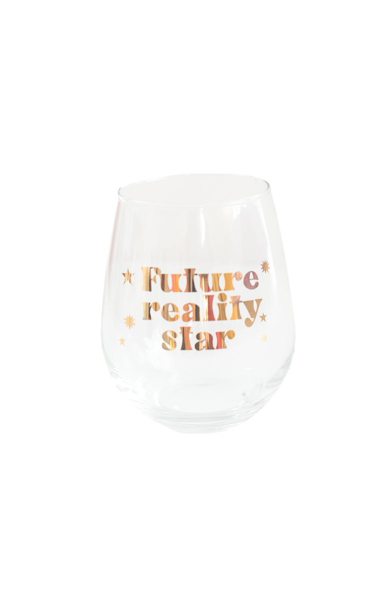 Jollity 
Co Future Reality Star Wine Glass, Main, color, Assorted Pre-Pack